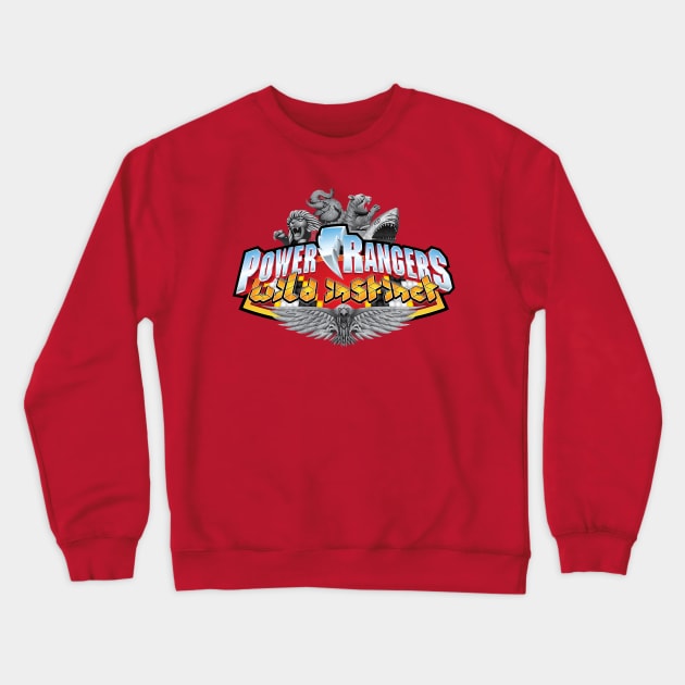 Power Rangers: Wild Instinct Crewneck Sweatshirt by Rodimus13